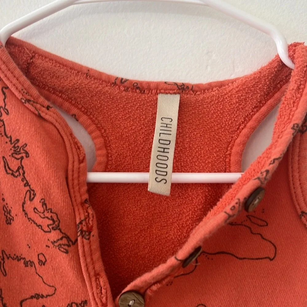 Childhoods world map romper - Picture 2 of 4